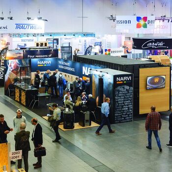 Messe Stuttgart - Interbad Messe Innenaufnahme